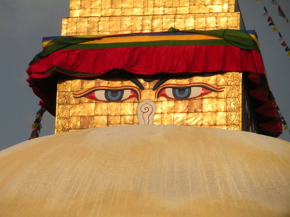 The Stupa at Bodhnath The Stupa at Bodhnath
