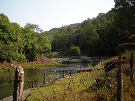 A dam near Sundarijal A dam near Sundarijal